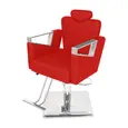 Cadeira de Cabeleireiro Nice - Encosto Reclinável - Pé Quadrado