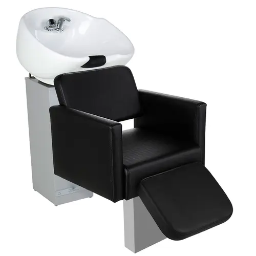 OUTLET - Lavatório Ravenna com Descanso de Pernas - Cuba de Porcelana