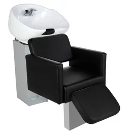 OUTLET - Lavatório Ravenna com Descanso de Pernas - Cuba de Porcelana
