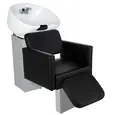 OUTLET - Lavatório Ravenna com Descanso de Pernas - Cuba de Porcelana
