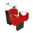 Lavatório Viena - Cuba de Porcelana - Estrutura Preta
