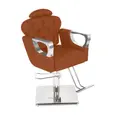 Cadeira de Cabeleireiro Zara - Encosto Fixo - Pé Quadrado