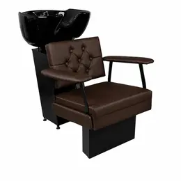 Lavatório Onyx - Cuba de Porcelana Preta - Estrutura Preta