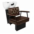 Lavatório Onyx - Cuba de Porcelana Branca - Estrutura Preta