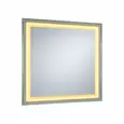 Espelho com LED Formato Quadrado 90x80 cm