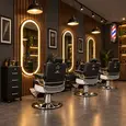 Espelho com LED Formato Oval 170x70 cm
