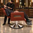 Cadeira Barbeiro Reclinavel Dallas