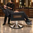 Cadeira Barbeiro Reclinavel Dallas